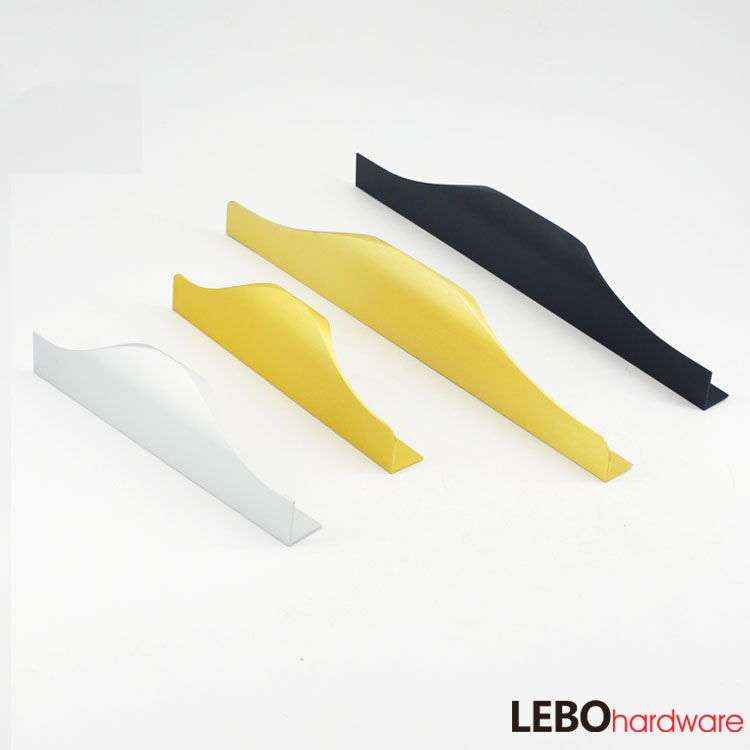 Contemporary  Simple modern Aluminium  Furniture Handle  Cabinet Pull 