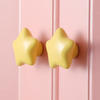 Ceramic Porcelain Colored Lovely Shape   Cabinet Pulls Door  Drawer Dresser  Furniture Knob 