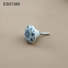 Floral Printing Ceramic Porcelain  Cabinet Pulls Door  Drawer Dresser  Furniture knob 