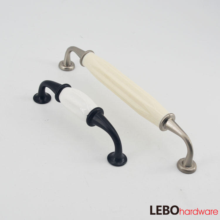  Retro style Ceramic Porcelain  Cabinet Pulls Door  Drawer Dresser  Furniture Handles   