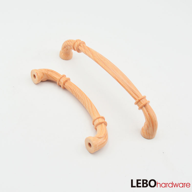 Plastic PVC Resin Economic Retro style   Cabinet Pulls Furniture Handle 