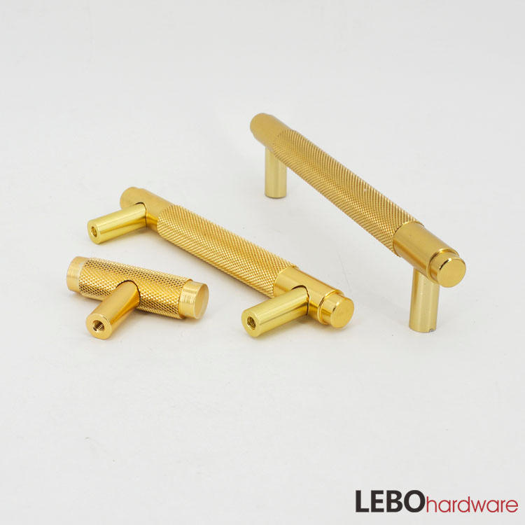 Fashion Knurled  Aluminium  Furniture Handle  knob Cabinet Pull   in 2022