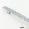 High quality Luxury K9 Crystal Zamak  cabinet pulls furniture handle 