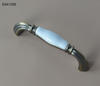 Retro style  Ceramic Porcelain Cabinet Pulls Door  Drawer Dresser  Furniture Handles   