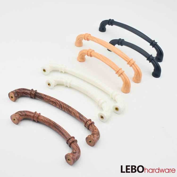 Plastic PVC Resin Economic Retro style   Cabinet Pulls Furniture Handle 