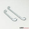 High quality Luxury K9 Crystal  Zamak  cabinet pulls furniture handle 