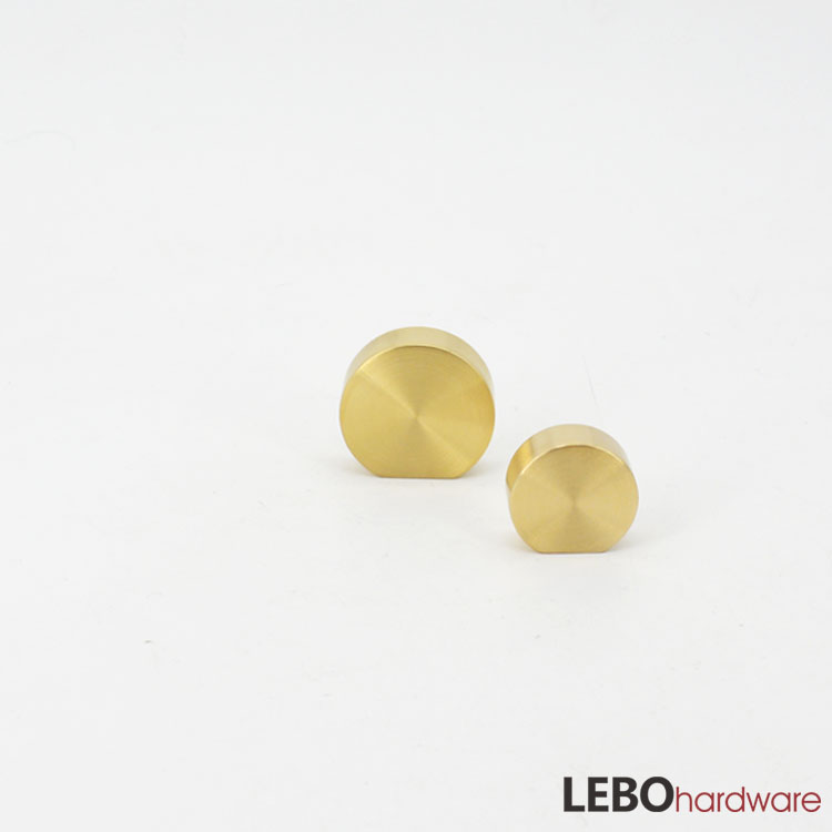 Luxury  Brass  Round   Furniture knob  Cabinet Pull  in 2022