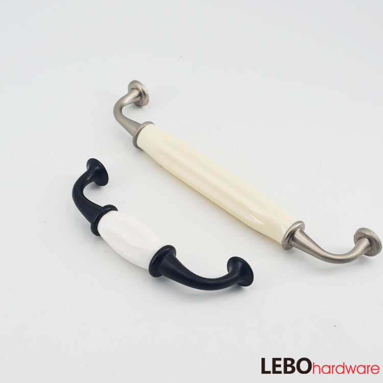  Retro style Ceramic Porcelain  Cabinet Pulls Door  Drawer Dresser  Furniture Handles   