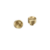 Luxury  Brass Button shape   Furniture knob  Cabinet Pull