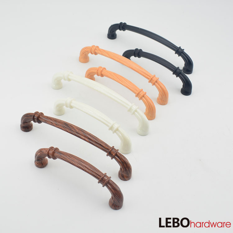 Plastic PVC Resin Economic Retro style   Cabinet Pulls Furniture Handle 