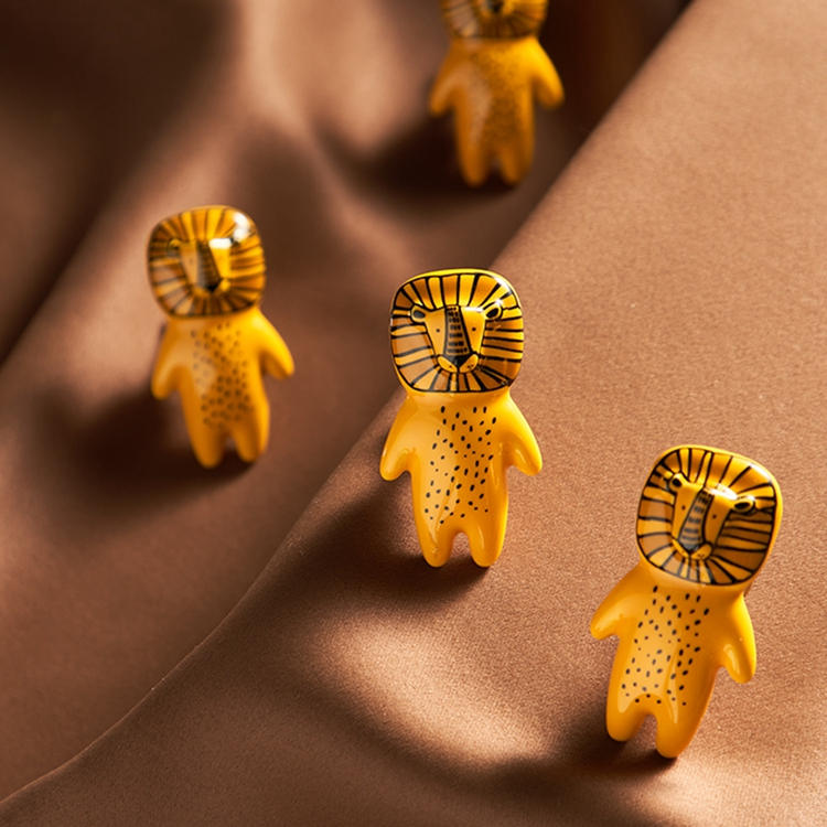 Animal Shape   Ceramic Porcelain  Cabinet Pulls Door  Drawer Dresser  Furniture Knob