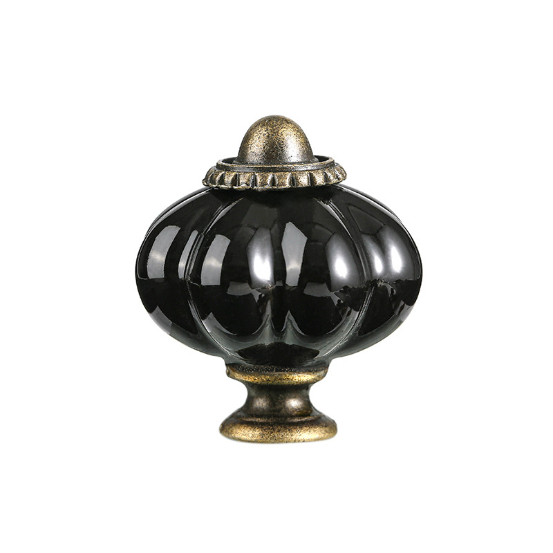 Retro Style  Floral Printing  Ceramic Porcelain Cabinet Pulls Door  Drawer Dresser  Furniture Knob in 2022