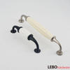  Retro style Ceramic Porcelain  Cabinet Pulls Door  Drawer Dresser  Furniture Handles   