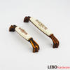 Floral Ceramic Porcelain  Cabinet Pulls Door  Drawer Dresser  Furniture Handles   